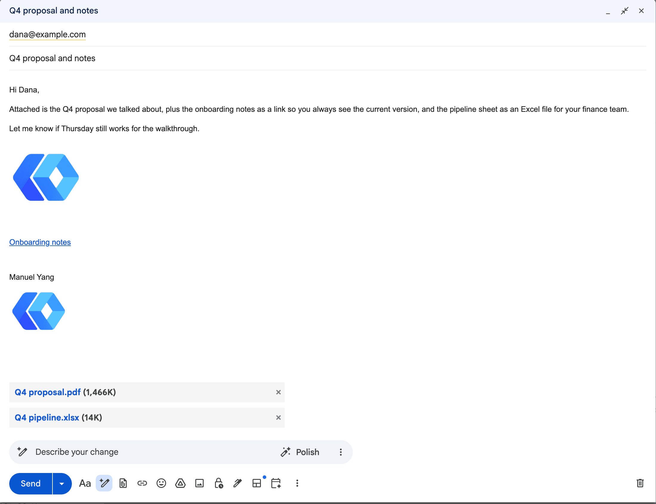 Your Agent Can Attach Files to Email Now. The Interesting Part Is Where the Bytes Never Go.